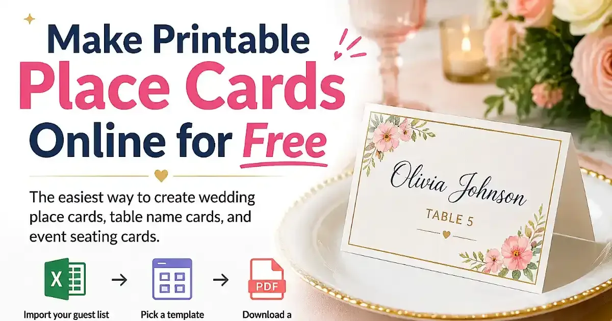 Place Card Maker cover