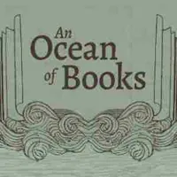 An ocean of books logo