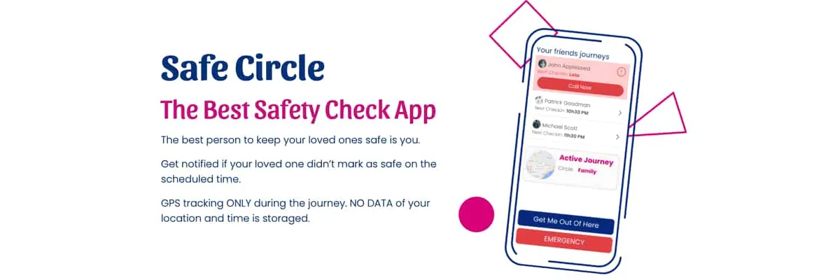 Safe circle app cover