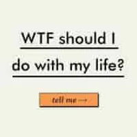 WTF should I do with my life? logo