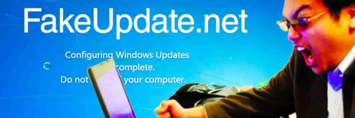 Fake Windows Update Screens cover