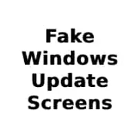 Fake Windows Update Screens logo