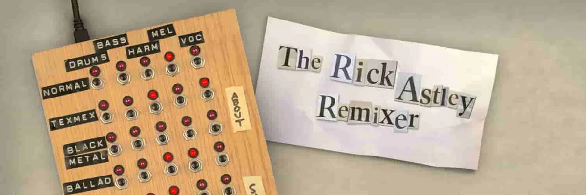 The Rick Astley remixer cover