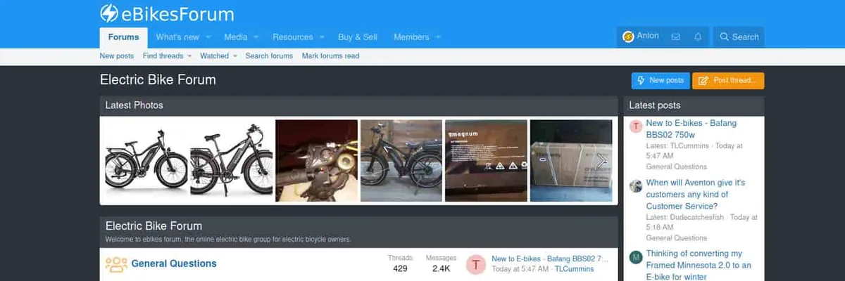 EbikesForum.com cover