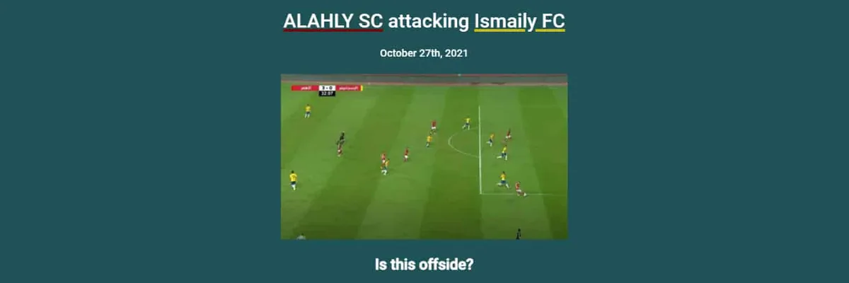 Offside Or Not cover