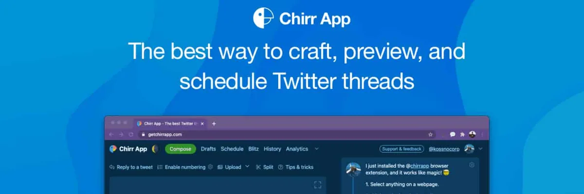 Chirr App cover