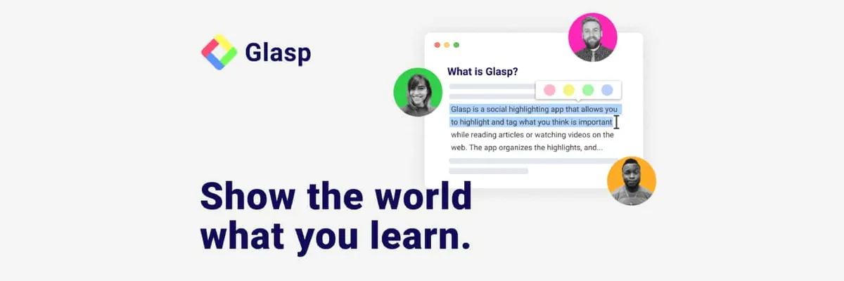 Glasp cover