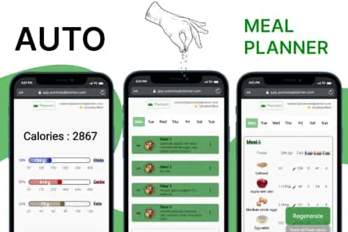 Meal Plan Generator: AutoMealPlanner screenshot
