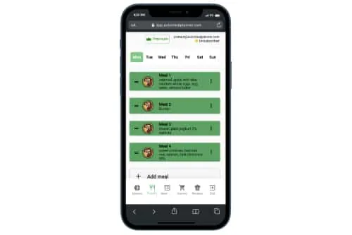 Meal Plan Generator: AutoMealPlanner screenshot