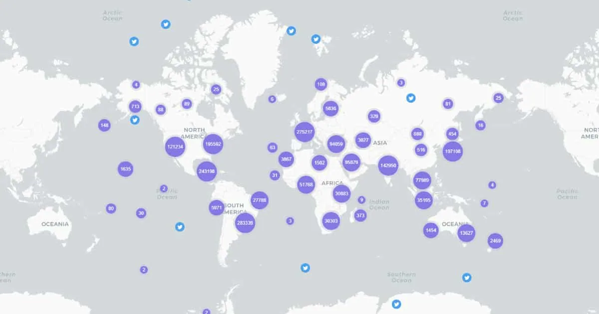 #onemilliontweetmap cover