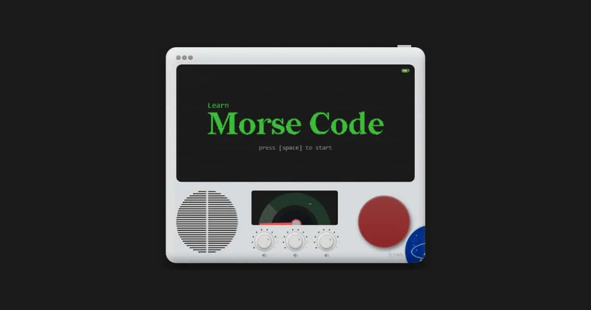 Morse Code cover
